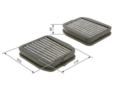 Invändigt filter R2512 Bosch, bild 6
