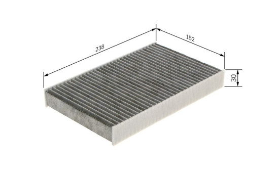 Invändigt filter R5574 Bosch, bild 9