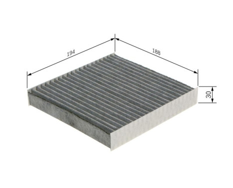 Invändigt filter R5589 Bosch, bild 9