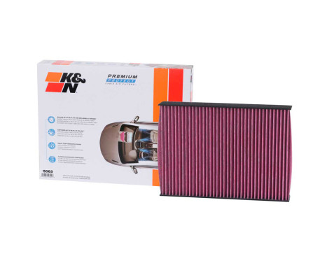 K&N Premium engångskupéfilter passar olika Nissan/Renault-modeller (DVF5063) K&N, bild 3