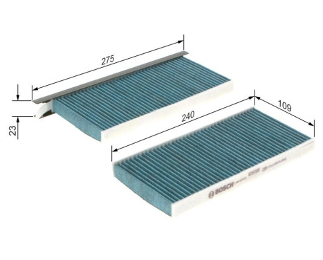 Kupéfilter A8553 Bosch, bild 8