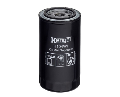 Filter, vevhusventilation