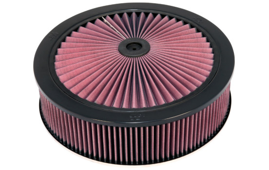 K & N byte filter 14 tum / 3.75inch / 1,25 Drop Base med X-Stream Top (66-3060) K&N