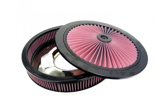 K & N byte filter 14inch / 3-7 / 8inch Vent med X-Stream Top (66-3000) K&N