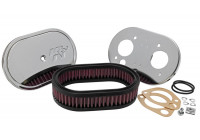 K & N byte luftfilter förgasare oval (56-1270) K&N