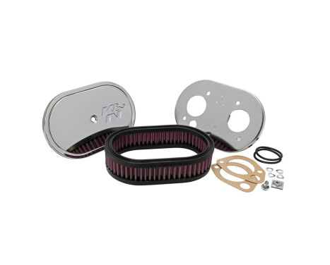 K & N byte luftfilter förgasare oval (56-1270) K&N, bild 2