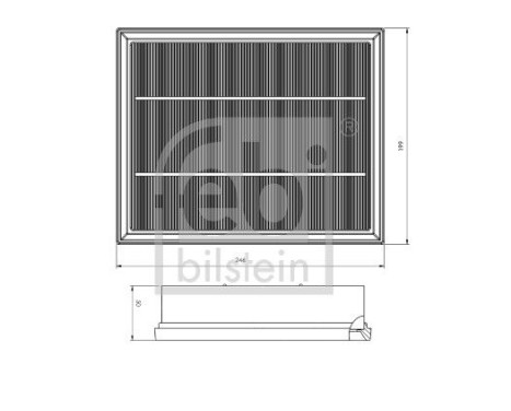 Luftfilter 172761 FEBI, bild 3
