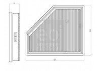 Luftfilter 173461 FEBI