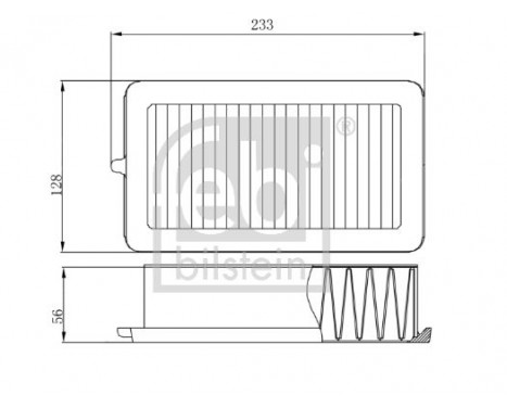 Luftfilter 174597 FEBI, bild 3