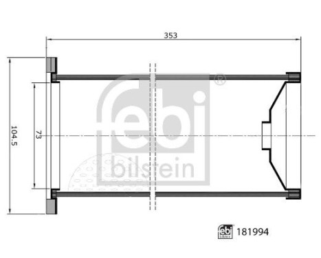 luftfilter 181994 FEBI