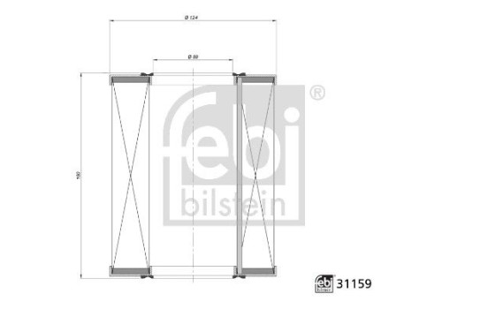Luftfilter 31159 FEBI, bild 4
