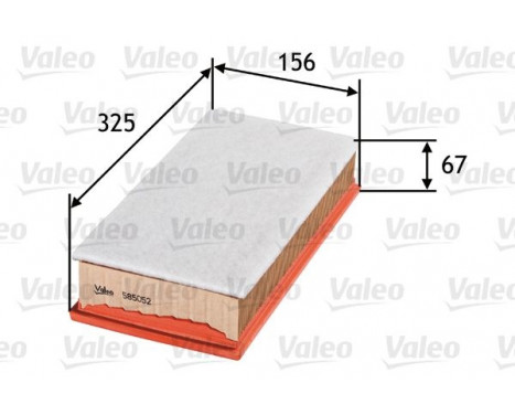 Luftfilter 585052 Valeo, bild 2
