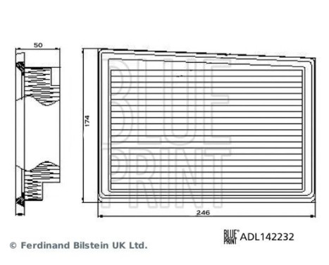 Luftfilter ADL142232 Blue Print, bild 4