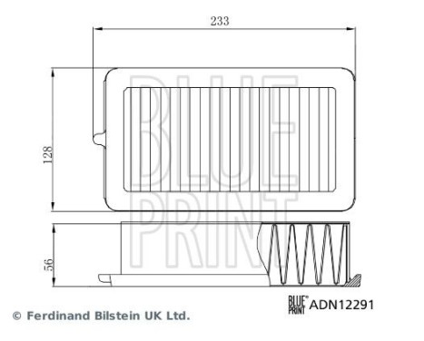 Luftfilter ADN12291 Blue Print, bild 5