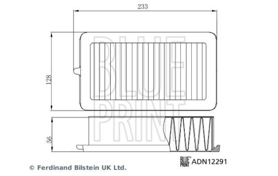 Luftfilter ADN12291 Blue Print, bild 5