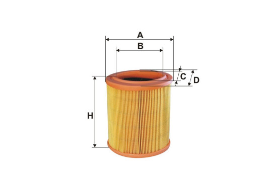 Luftfilter AE 311/1 Filtron, bild 2