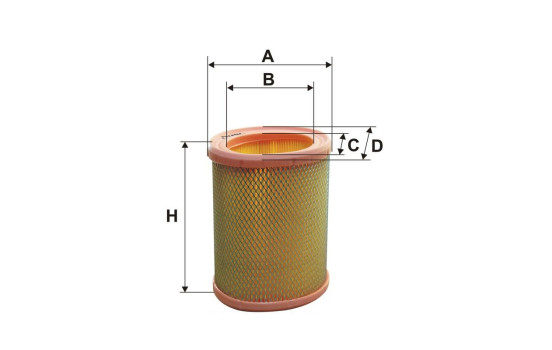 Luftfilter AE 311 Filtron, bild 2