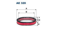 Luftfilter AE 320 Filtron