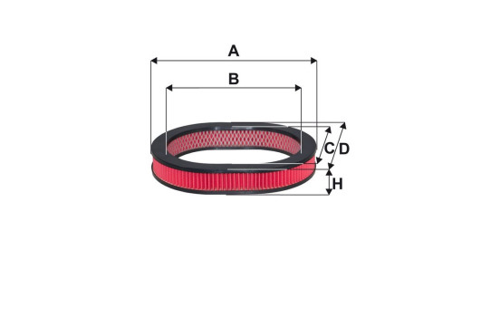 Luftfilter AE 320 Filtron, bild 2