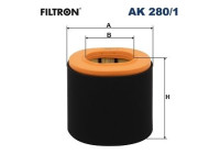 Luftfilter AK 280/1 Filtron