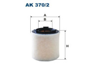 Luftfilter AK 370/2 Filtron