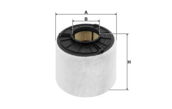 Luftfilter AK 376 Filtron, bild 2