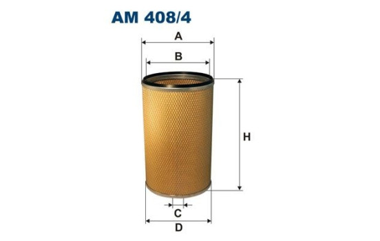 Luftfilter AM 408/4 Filtron