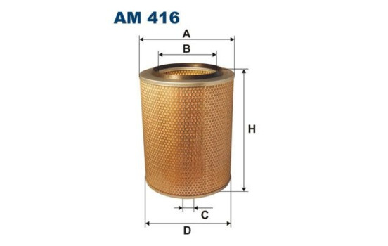 Luftfilter AM 416 Filtron
