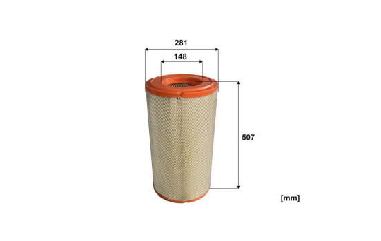 Luftfilter AM 447/2 Filtron, bild 3