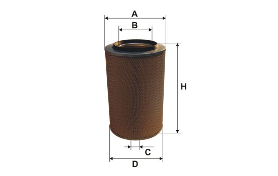Luftfilter AM 455 Filtron, bild 2