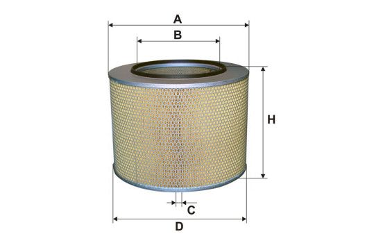 Luftfilter AM 465/2 Filtron, bild 2