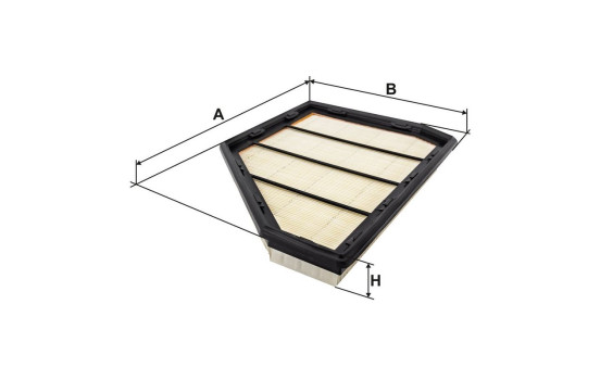 Luftfilter AP 030/8 Filtron, bild 2