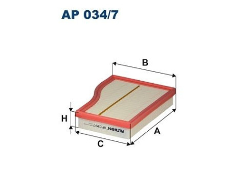 Luftfilter AP 034/7 Filtron