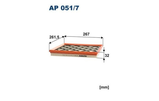 Luftfilter AP 051/7 Filtron