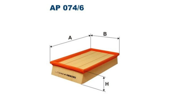 Luftfilter AP 074/6 Filtron