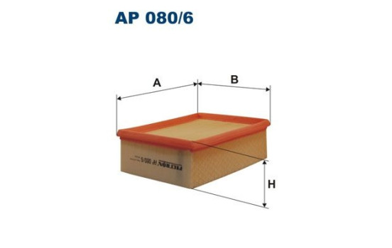 Luftfilter AP 080/6 Filtron