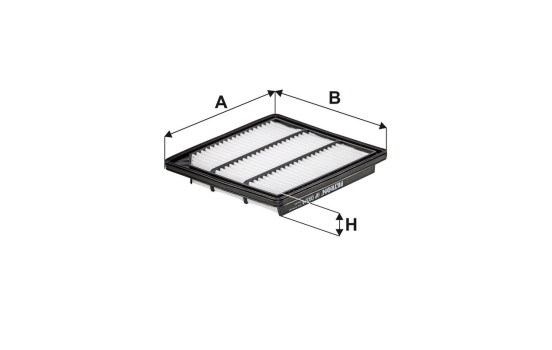 Luftfilter AP 093/4 Filtron, bild 2