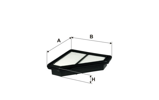 Luftfilter AP 103/3 Filtron, bild 2