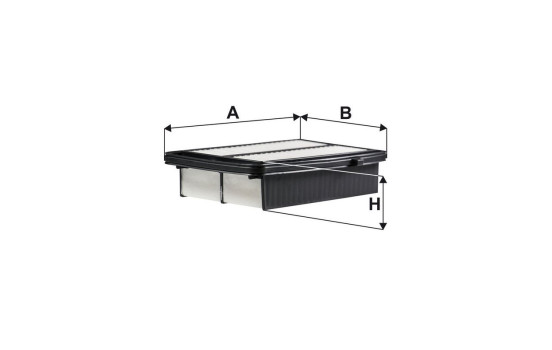 Luftfilter AP 103/6 Filtron, bild 2