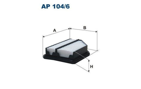 Luftfilter AP 104/6 Filtron