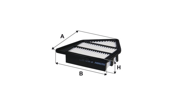 Luftfilter AP 105/5 Filtron, bild 2