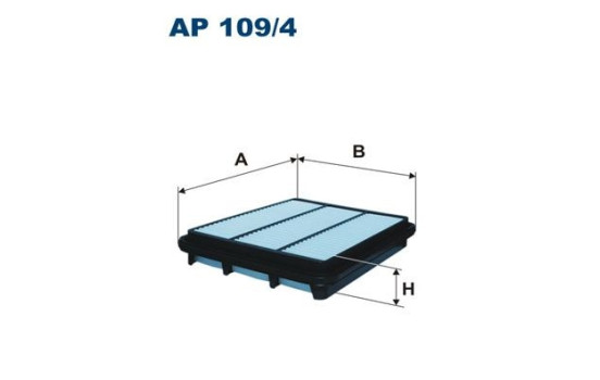 Luftfilter AP 109/4 Filtron