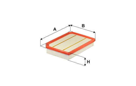 Luftfilter AP 119/2 Filtron, bild 2
