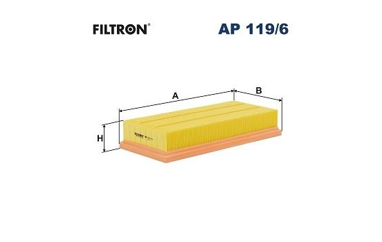 Luftfilter AP 119/6 Filtron