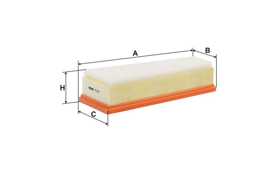 Luftfilter AP 119/8 Filtron, bild 2