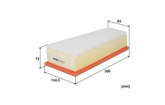 Luftfilter AP 119/9 Filtron, bild 2