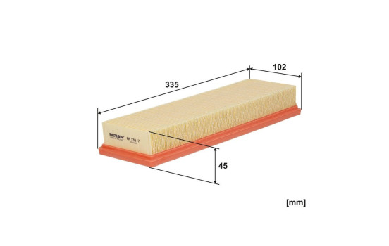Luftfilter AP 130/7 Filtron, bild 2