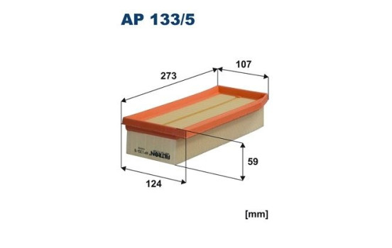 Luftfilter AP 133/5 Filtron