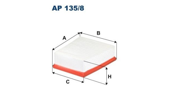 Luftfilter AP 135/8 Filtron
