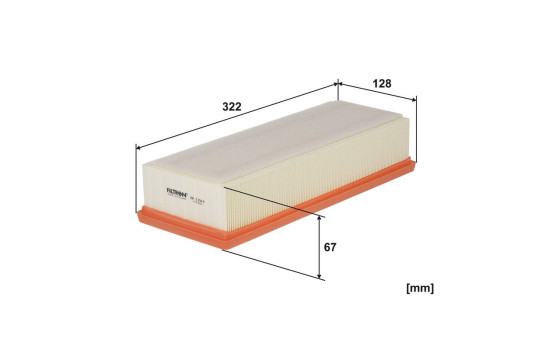 Luftfilter AP 139/4 Filtron, bild 2